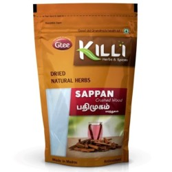 Killi Herbs & Spices Sappan Crushed Wood Powder (Indian Redwood