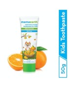 MamaEarth Awesome Orange Toothpaste For Kids, Pack of 2 (50g Each)