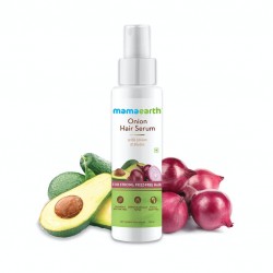 MamaEarth Onion Hair Serum With Onion & Biotin, 100ml For Strong Frizz-Free Hair