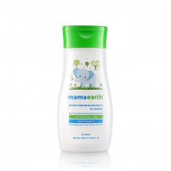 MamaEarth Gentle Cleansing Shampoo For Babies, 200ml With Coconut Based Cleansers (0-5 Years)