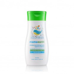 MamaEarth Deeply Nourishing Body Wash For Babies, 200ml With Coconut Based Cleansers (0-5 Years)