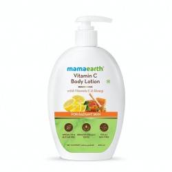 MamaEarth Vitamin C Body Lotion With Vitamin C & Honey, 400ml For Radiant Skin