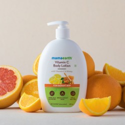 MamaEarth Vitamin C Body Lotion With Vitamin C & Honey, 400ml For Radiant Skin