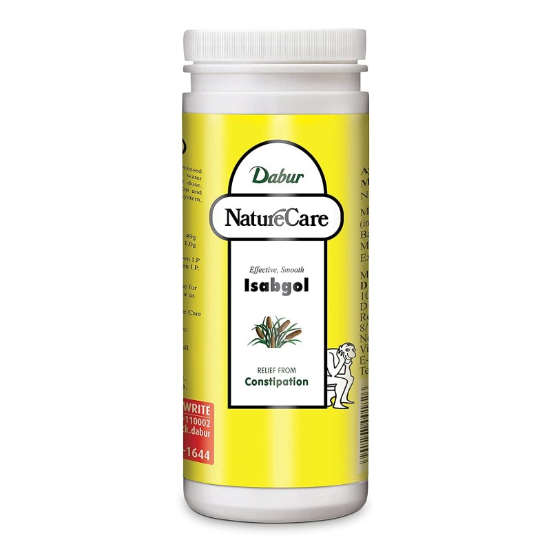 Dabur Nature Care Isabgol, 75g- Provides Effective Relief From Constipation