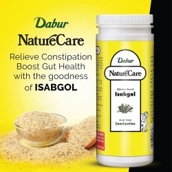 Dabur Nature Care Isabgol, 75g- Provides Effective Relief From Constipation