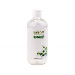 Biosoft Premium Waxing Solutions Menthol Pre Waxing Gel 500ml