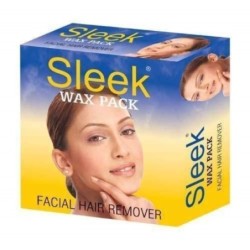 Sleek Wax Pack Facial Hair Remover 80g