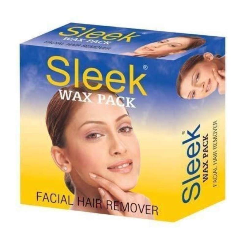 Sleek Wax Pack Facial Hair Remover 80g