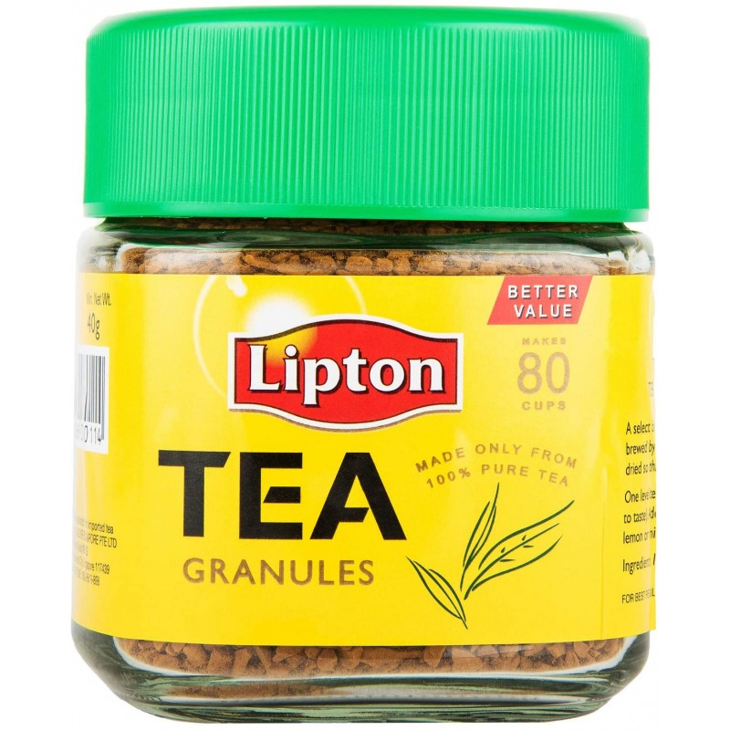 Lipton Tea Granules, 40g- Made Only From 100% Pure Tea