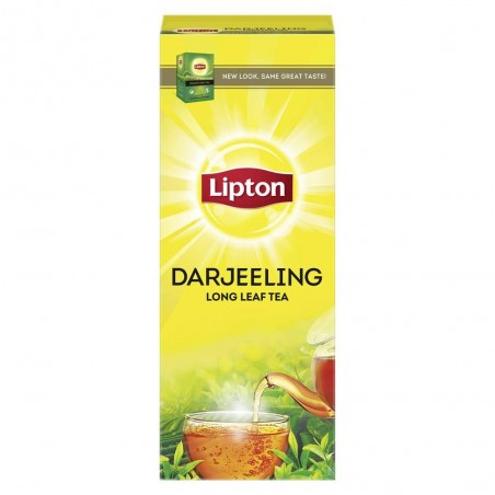 Lipton Darjeeling Long Leaf Tea, 100% Pure & Authentic Long Leaf Tea, 500g