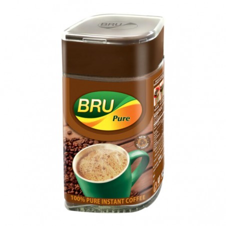 Bru Pure 100% Pure Instant Coffee, 100g