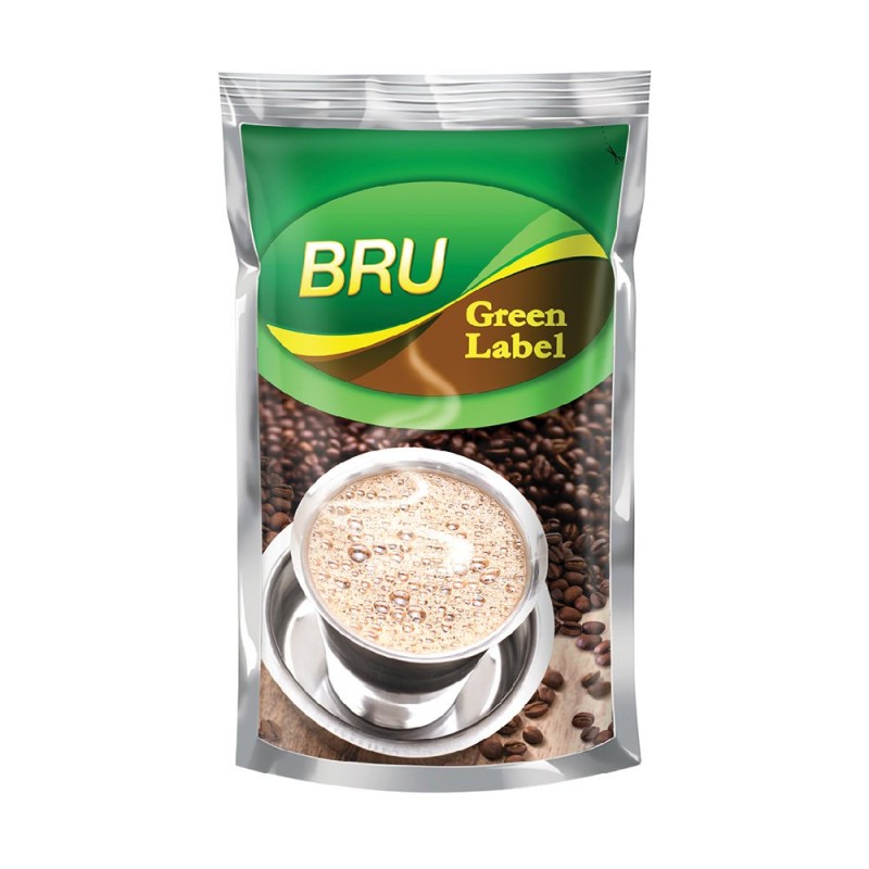 Bru Green Label Coffee (Filter Coffee), 500g