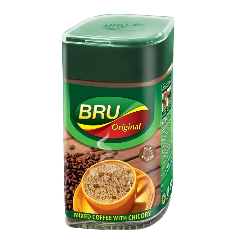 Bru Original New Rich Aroma Mixed Coffee With Chicory, 100g