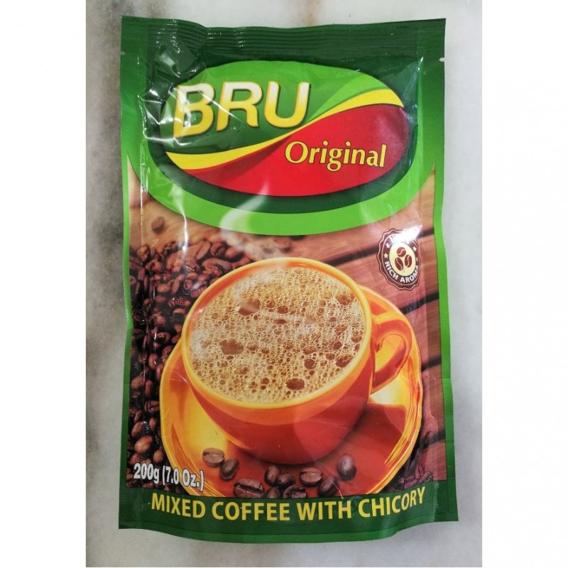 Bru Original New Rich Aroma Mixed Coffee With Chicory, 200g