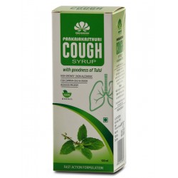 Pankajakasthuri Sugar Free Cough Syrup With Goodness Of Tulsi, 100ml- For Common Cold & Cough Reduces Phlegm