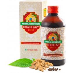 Pankajakasthuri Breathe Eazy Syrup, 200ml Ayurvedic Supplement For Healthy Breathing