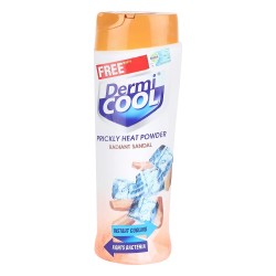 Dermi Cool Prickly Heat Powder Radiant Sandal, 150g- Instant Cooling, Fights Bacteria