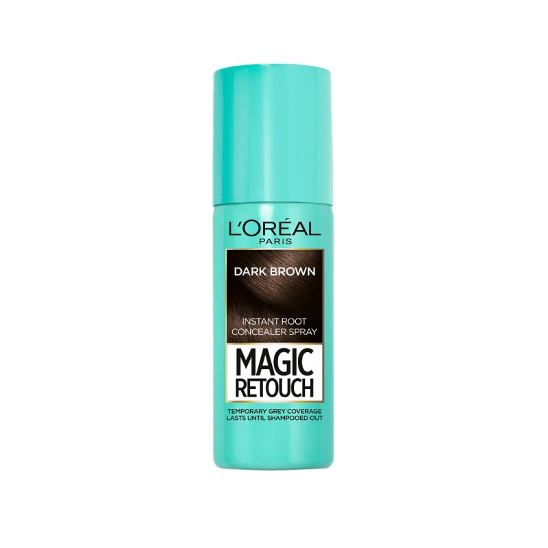 L'oreal Paris Magic Retouch Instant Root Concealer Spray (Dark Brown), 75ml