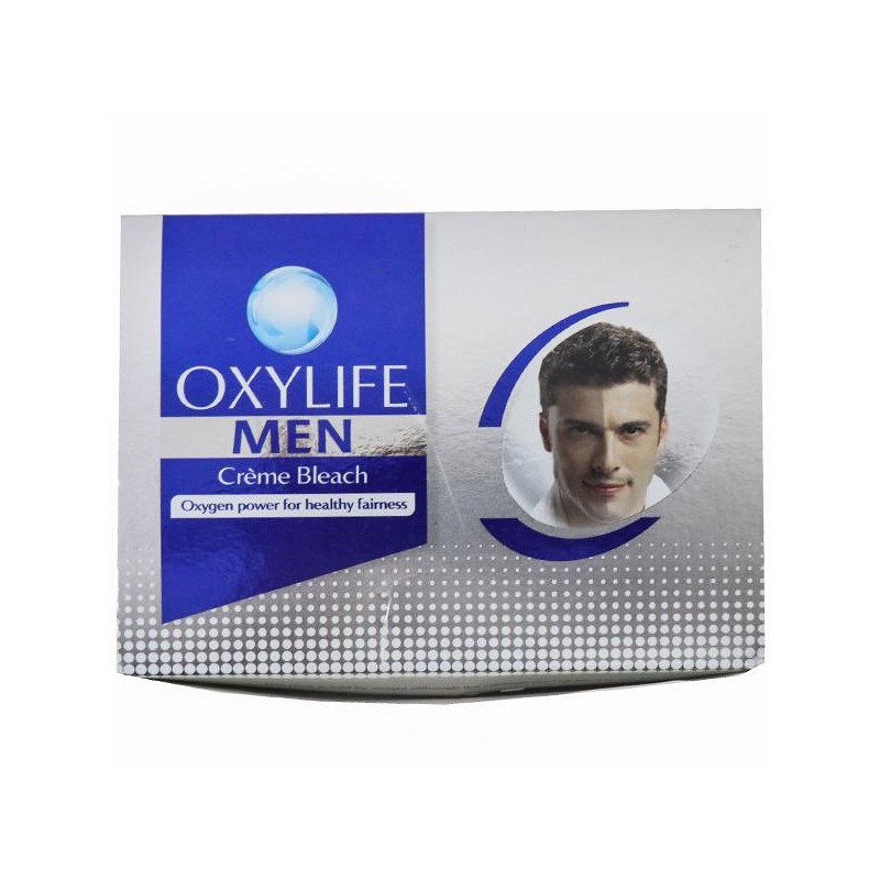 Oxylife Men Creme Bleach, 15g- Oxygen Power For Healthy Fairness