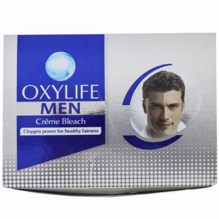 Oxylife Men Creme Bleach, 15g- Oxygen Power For Healthy Fairness