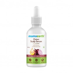 MamaEarth Onion Scalp Serum With Onion & Niacinamide, 50ml For Healthy Hair Growth