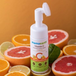 MamaEarth Vitamin C Foaming Face Wash With Vitamin C & Turmeric, 150ml For Skin Illumination