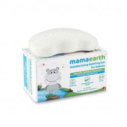 MamaEarth Moisturizing Bathing Bar For Babies, Pack of 2 (75g each) With Goat Milk, Oatmeal & Shea Butter