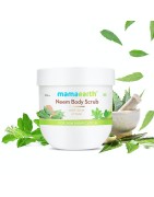 MamaEarth Neem Body Scrub, 200g For Skin Purification