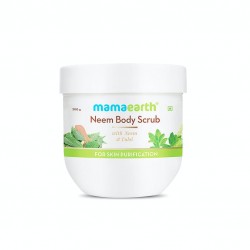 MamaEarth Neem Body Scrub With Neem & Tulsi, 200g For Skin Purification