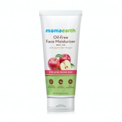 MamaEarth Oil-Free Face Moisturizer With Apple Cider Vinegar, 80ml For Acne Prone Skin