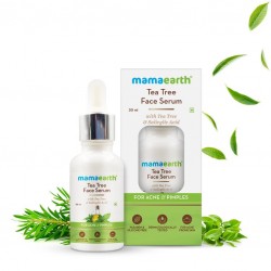 MamaEarth Tea Tree Face Serum With Tea Tree & Salicylic Acid, 30ml For Acne & Pimples