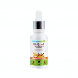 MamaEarth Skin Correct Face Serum With Niacinamide & Ginger Extract, 30ml For Acne Marks & Scars