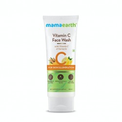 MamaEarth Vitamin C Face Wash With Vitamin C & Turmeric, 100ml For Skin Illumination