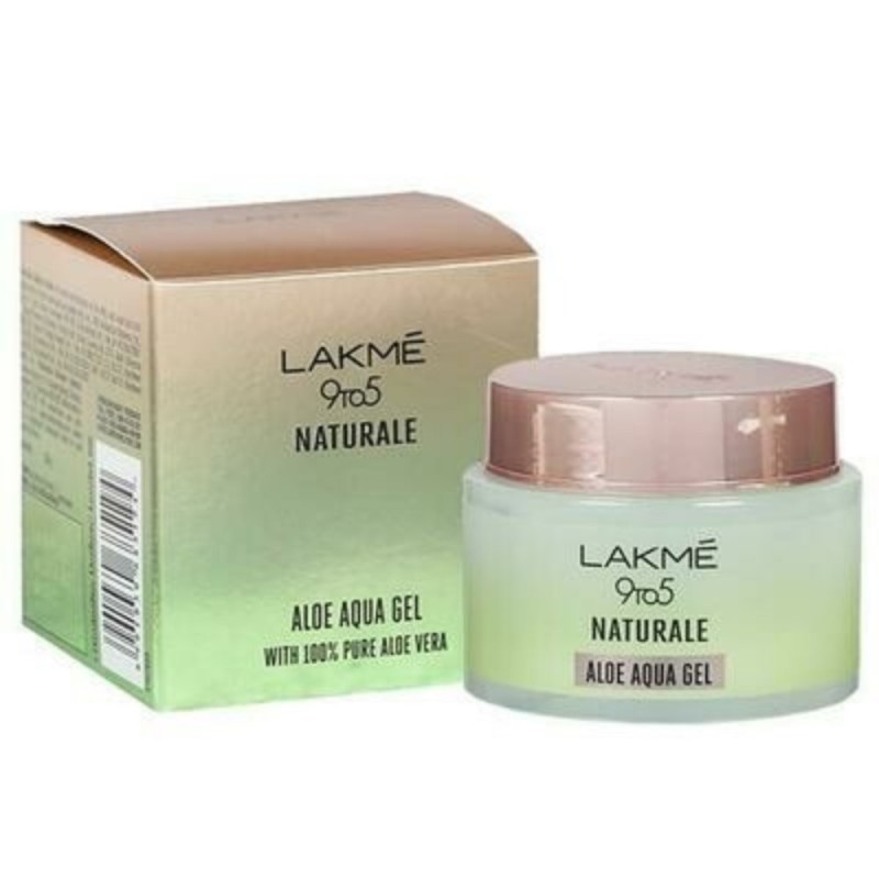 Lakme 9 to 5 Naturale Aloe Aqua Gel with 100% Pure Aloe Vera 100g