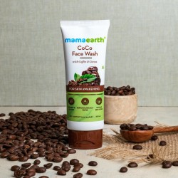 MamaEarth Coco Face Wash, 100ml with Coffee & Cocoa For Skin Awakening