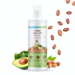 MamaEarth Argan Hair Oil, 250ml with Argan & Avocado Oil For Frizz-Free & Stronger Hair