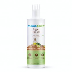 MamaEarth Argan Hair Oil, 250ml with Argan & Avocado Oil For Frizz-Free & Stronger Hair