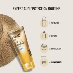 Lakme Sun Expert Ultra Matte Gel SPF 50 PA+++, Quick Absorb