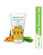 MamaEarth Aloe Turmeric Gel, 150ml with Pure Aloe Vera & Turmeric For Skin & Hair