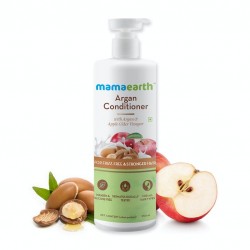 MamaEarth Argan Conditioner, 250ml with Argan & Apple Cider Vinegar For Frizz-Free & Stronger Hair