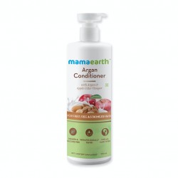 MamaEarth Argan Conditioner, 250ml with Argan & Apple Cider Vinegar For Frizz-Free & Stronger Hair