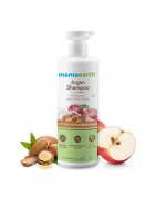 MamaEarth Argan Shampoo, 250ml with Argan & Apple Cider Vinegar For Frizz-Free & Stronger Hair