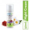 MamaEarth Overnight Repair Night Cream With Collagen, Saffron & Daisy Flower, 50g For Brightening & Firming