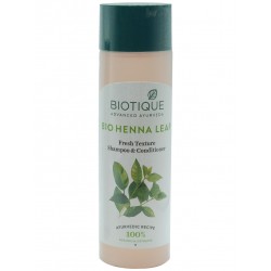 Biotique Bio Henna Leaf Fresh Texture Shampoo & Conditioner, 190ml