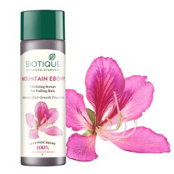 Biotique Bio Mountain Ebony Vitalizing Serum for Falling Hair, 120ml Intensive Hair Growth Treatment