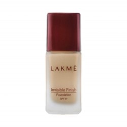 Lakme Invisible Finish Foundation SPF 8*, (04) 25ml