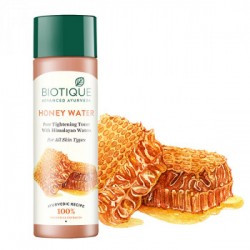 Biotique Bio Honey Water Pore Tightening Toner with Himalayan Waters, 120ml For All Skin Types