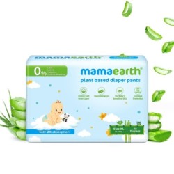 Mamaearth Plant Based Diaper Pants with 2X Absorption, Size Xl