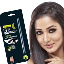 K Veda Eye Yurvedic Kohl Liner Pure Indian Kajal - with Pure Cow Ghee