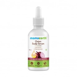 Mamaearth Anti-Hair Fall Kit: Onion Shampoo & Conditioner (200ml Each), Hair Oil (150ml), Scalp Serum (50ml)